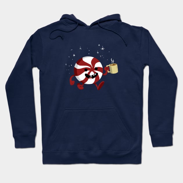 Christmas peppermint Hoodie by ctupa